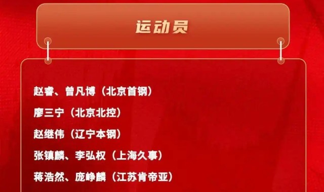 21人国家男篮集训名单公布 北京男篮三将入选