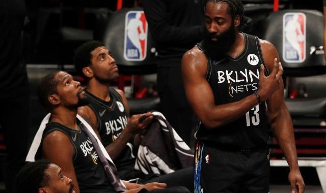 大乐透走势图带线图-篮网三巨头大逃杀：从恐怖时刻到散伙两年命运变迁